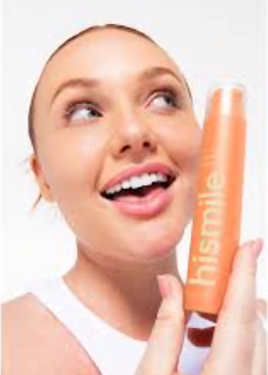 *2 Units* of Hismile Sodium Fluoride Anticavity Toothpaste Peach Iced Tea Flavor