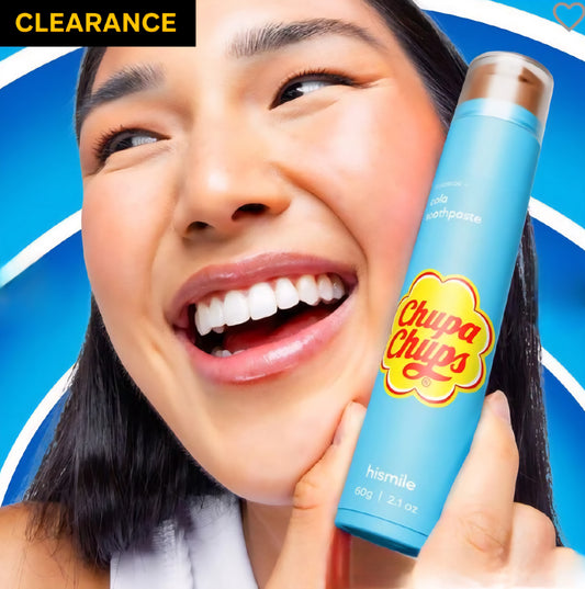 *2 Units* of Hismile Sodium Fluoride, Chupa Chup Cola Toothpaste, 2.1 oz